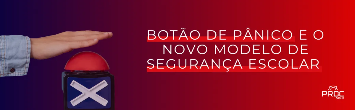 Botão de pânico do novo modelo de segurança escolar